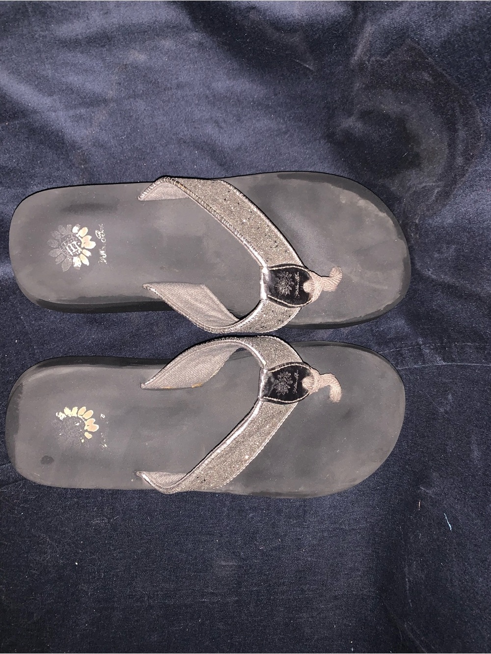 Yellow Box sandals. - Picture 1 of 5